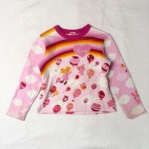 Mini K j-fashion graphic crewneck